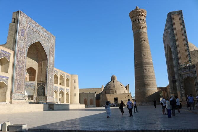 Bukhara: Private Guided Walking Tour with Hotel Pickup - Two madrasahs with very different character