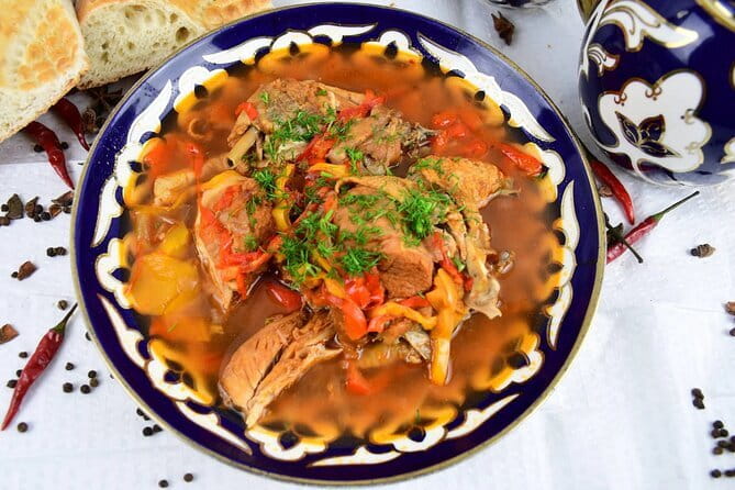 Cooking class in Samarkand with local life experience - Starting at Siyob Bazaar
