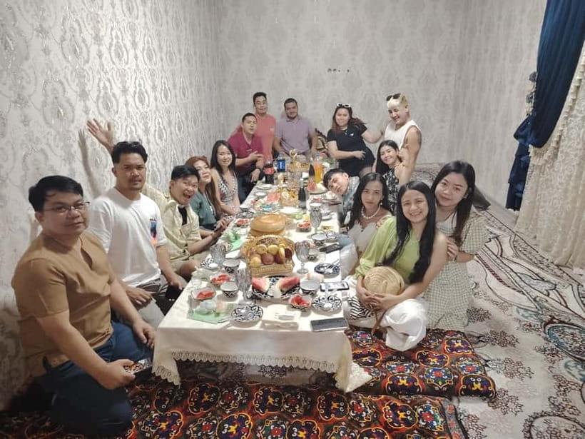 cooking traditional food in Samarkand with local people - Why a Samarkand kitchen adds something special