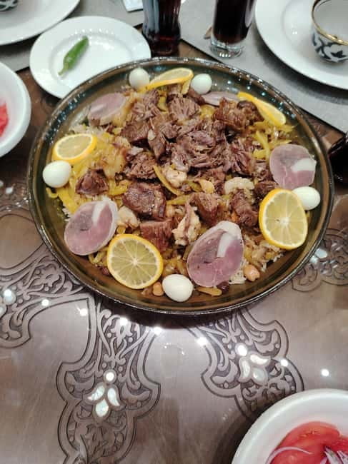 cooking traditional food in Samarkand with local people - The ride from central Samarkand to Ravot