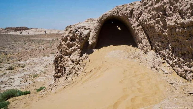 Daytrip from Khiva to Five Ancient Fortresses - Toprak-Kala: the royal center of the route