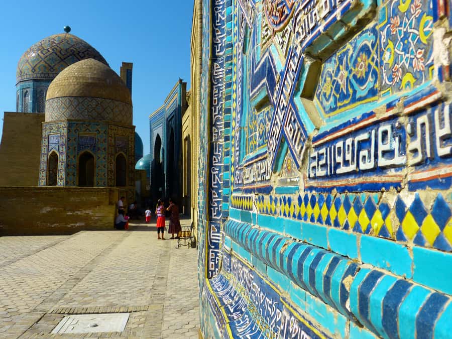 Samarkan City Tour From Tashkent - Shah-i-Zinda, the most detailed stop