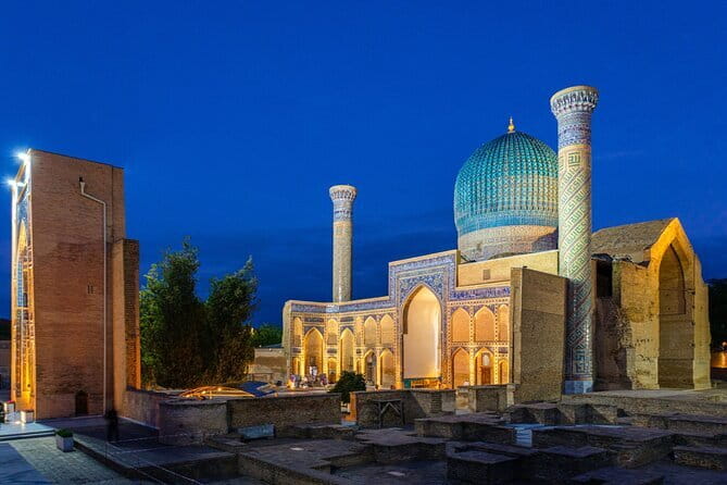 Samarkand Ancient Silk Road City Tour w/ Pickup & Lunch Option - The Registan, Samarkand’s great public square
