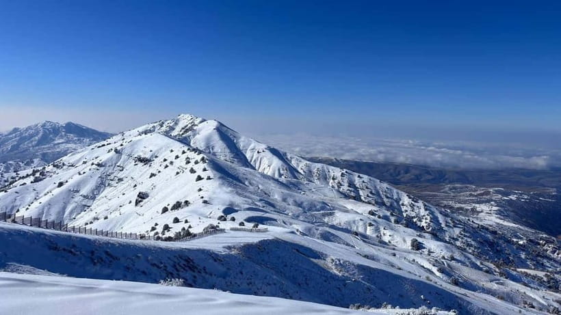 Tashkent Mountain Tour - Charvak Reservoir from the viewpoint