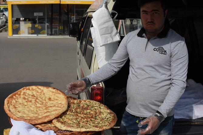 Tashkent Vegan Street Food Tour - Alay Bazaar and the Korean salad sandwich