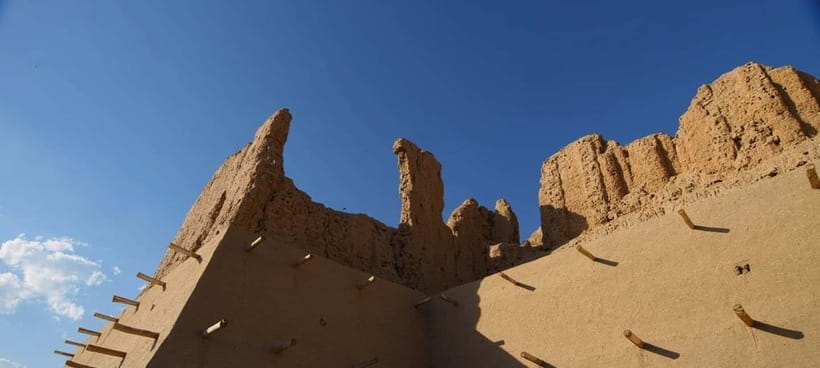 Tranfer Khiva - Bukhara via Ancient Fortresses - Toprakkala, the former capital of Khorezm