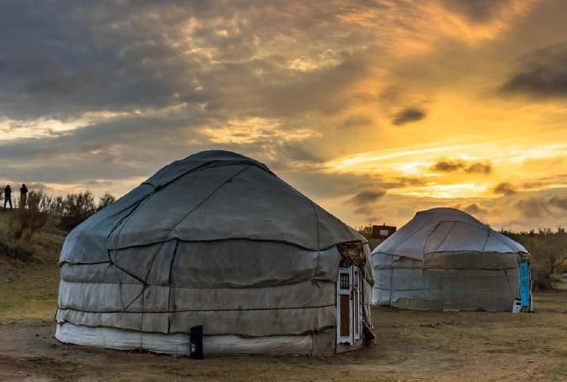 Yurt Camp Tour with Night from Bukhara - Arriving at the yurt camp before sunset