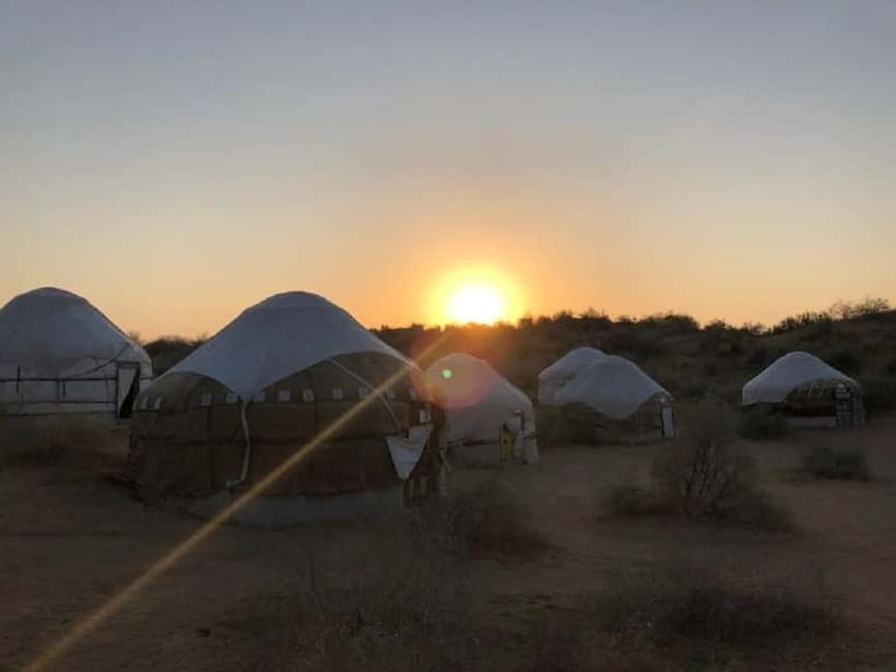 Yurt Camp Tour with Night from Bukhara - A quiet morning on the dunes
